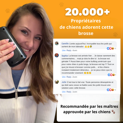 Brosse miracle pour poils – Notre produit phare
