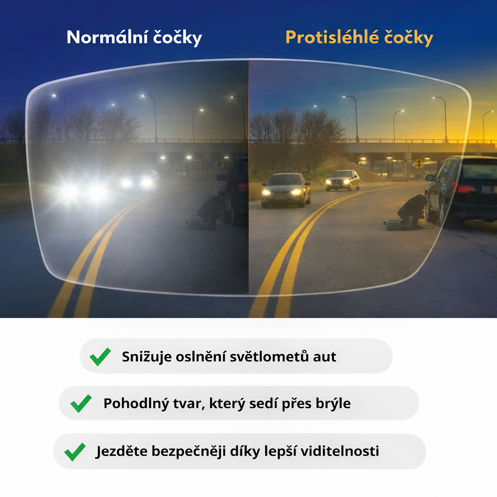 ProtiOslnění brýle