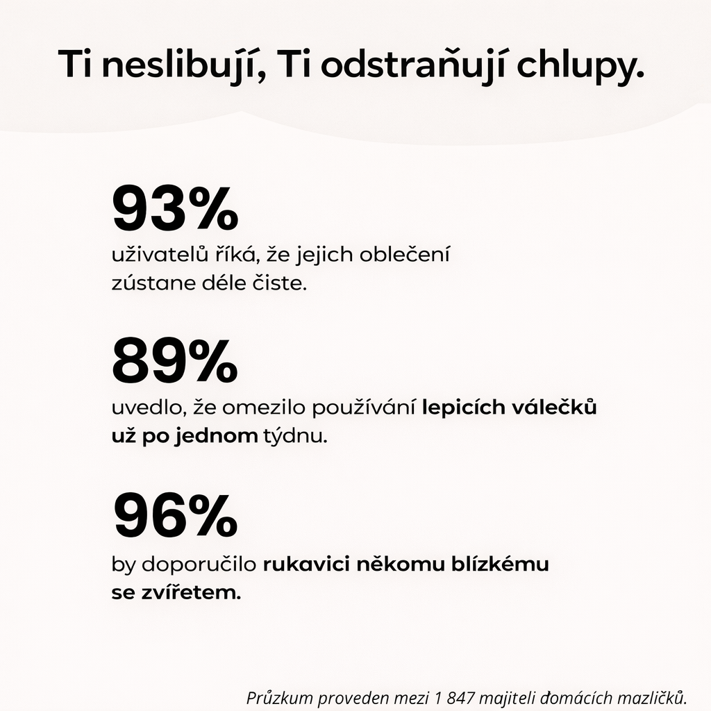 Rukavice proti chlupům